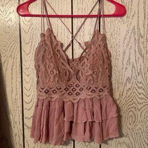 Lace tank